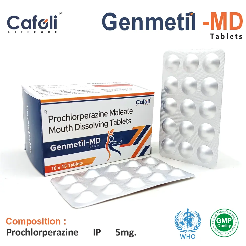 Prochlorperazine 5mg | Best price for PCD Pharma Franchise | Antiemetic & antipsychotic segment